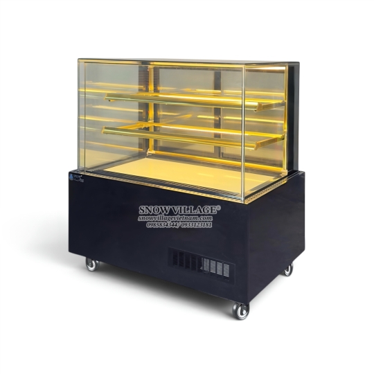 Tủ bánh kem thiết kế 1.2m 3 tầng DG-1200