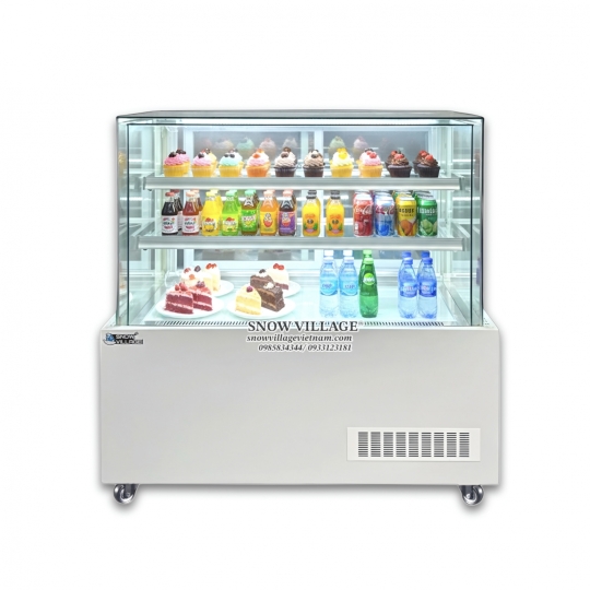 Tủ bánh kem thiết kế 1.2m 3 tầng DG-1200