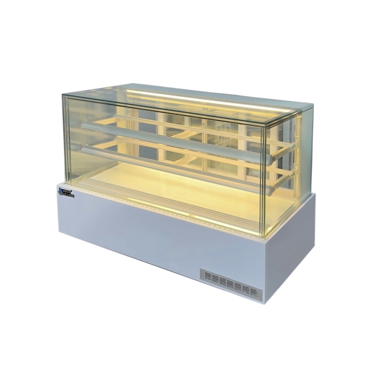 Tủ mát mini vuông full kính 1.2m DG-1200V