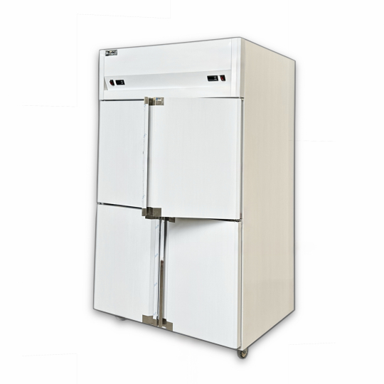 Tủ nửa đông + nửa mát 4 cánh inox 900L SLLDZ4-820LS