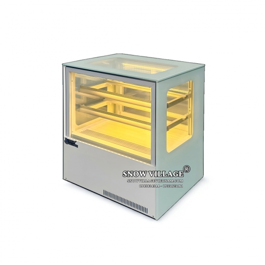 Tủ mát để bàn kính vuông 70cm GB-100V