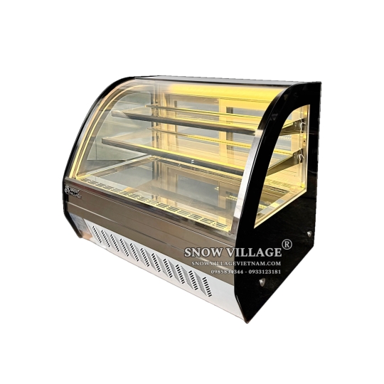 Tủ mát để bàn kính cong 90cm GB-120