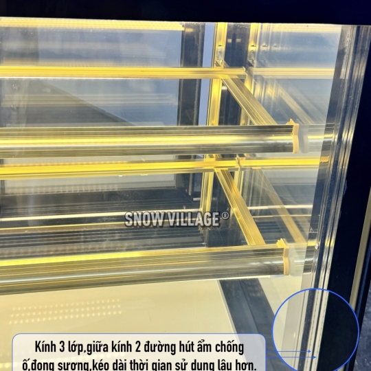 Tủ bánh 3 tầng 1.2m GB-300-4L.Z