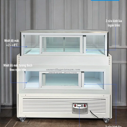 Tủ bánh kem 1 tầng