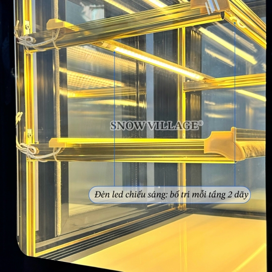 Tủ bánh 3 tầng 1.2m GB-300-4L.Z