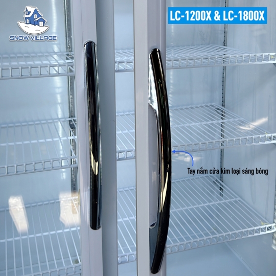 Tủ mát 2 cửa kính LC-1200X