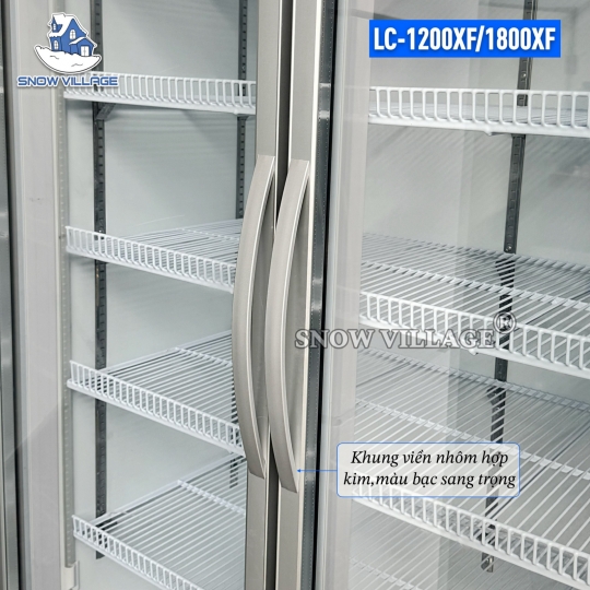 Tủ mát 3 cửa kính 