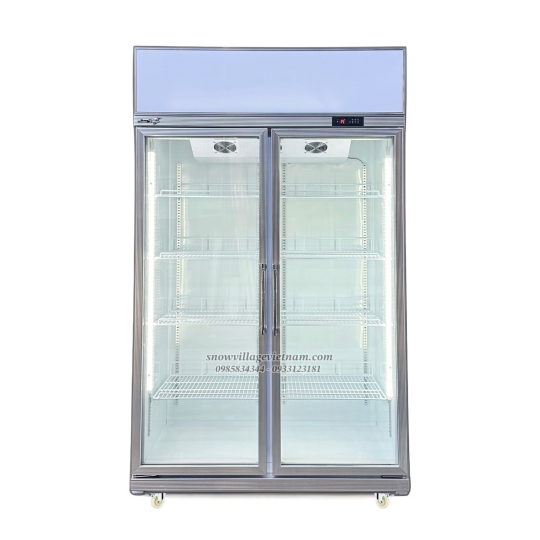 Tủ mát 2 cửa kính cao cấp LC-1260FA