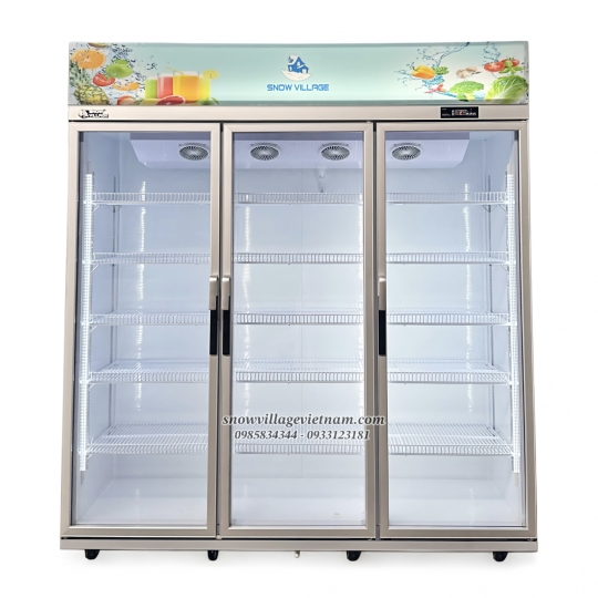 Tủ mát trưng bày 3 cửa (Quạt lạnh) LC-1800AF