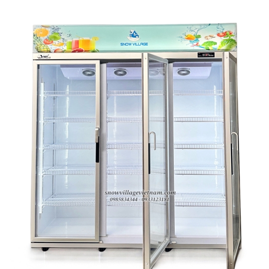 Tủ mát trưng bày 3 cửa (Quạt lạnh) LC-1800AF