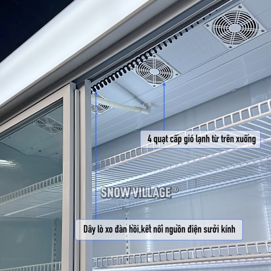 Tủ mát trưng bày cửa lùa LC-1800L