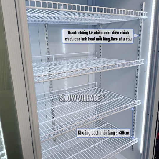 Tủ mát trưng bày cửa lùa LC-1800L