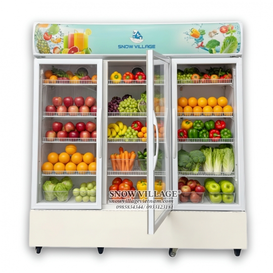 Tủ mát 3 cửa kính LC-1800X