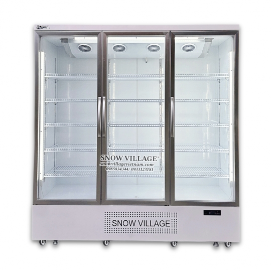 Tủ mát 3 cửa kính 