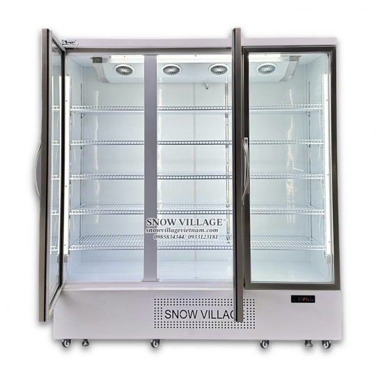 Tủ mát 3 cửa kính 