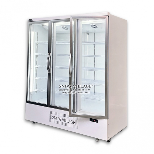 Tủ mát 3 cửa kính 