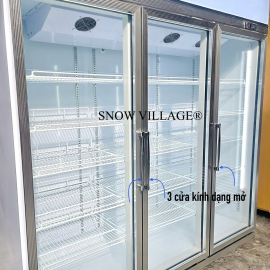 Tủ mát 3 cửa kính cao cấp LC-1860FA