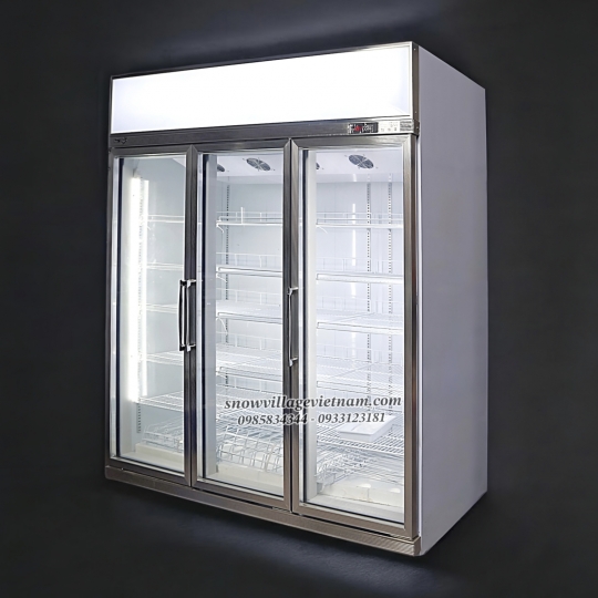 Tủ mát 3 cửa kính cao cấp LC-1860FA