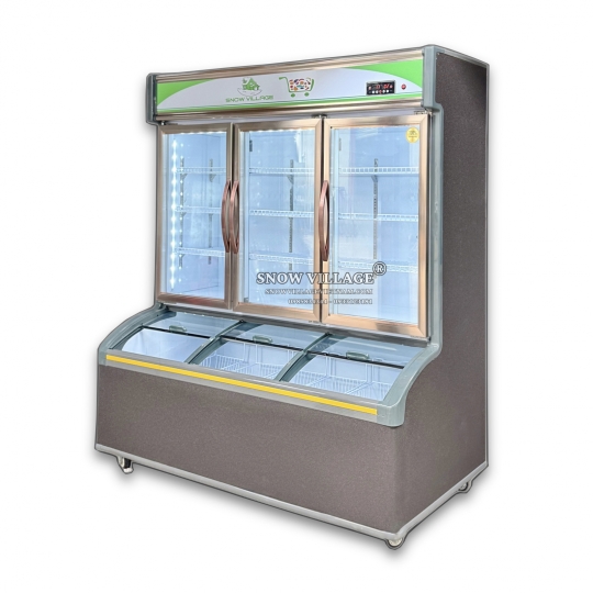 Tủ trưng bày trên mát-dưới đông cao cấp LCD-1756