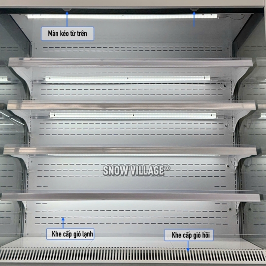 Tủ trưng bày siêu thị 1.5m L.CMA-1.5