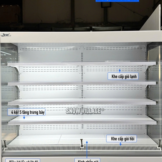 Tủ trưng bày siêu thị 2m L.CMA-2.0