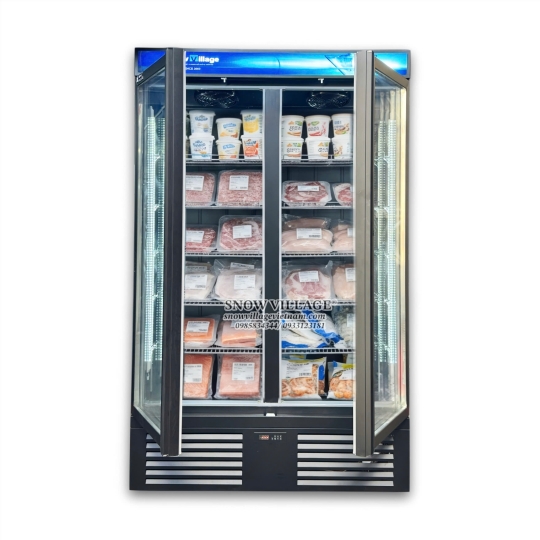 Tủ đông 2 cửa kính (lốc dưới) LD-1260FA