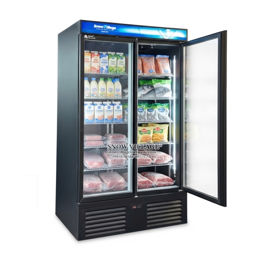 Tủ đông 2 cửa kính (lốc dưới) LD-1260FA