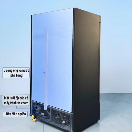 Tủ đông 2 cửa kính (lốc dưới) LD-1260FA
