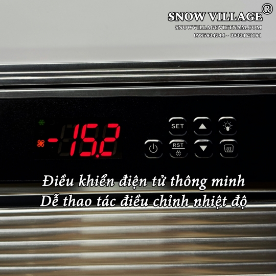 Tủ đông 2 cửa kính LD-1260FA