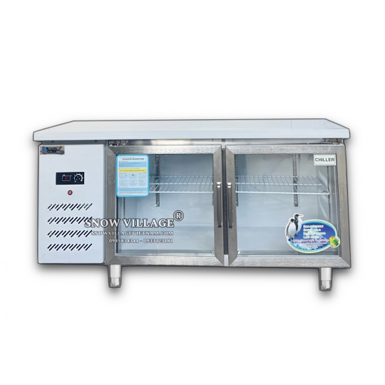 Bàn mát cửa kính 1.5m PLO.25L2CBL