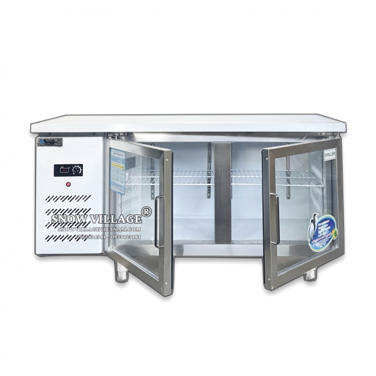 Bàn mát cửa kính 1.5m PLO.25L2CBL