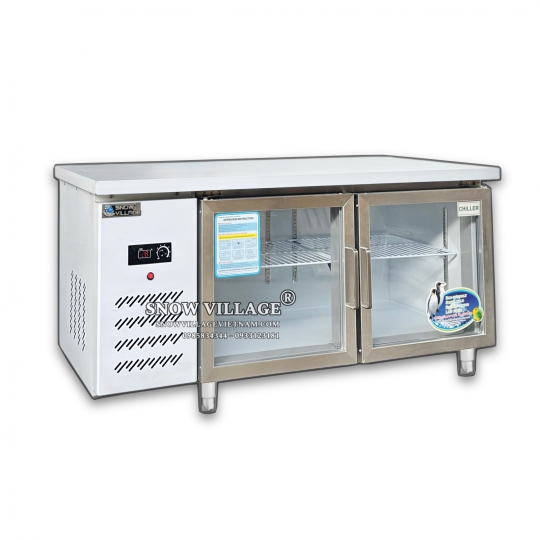 Bàn mát cửa kính 1.5m PLO.25L2CBL