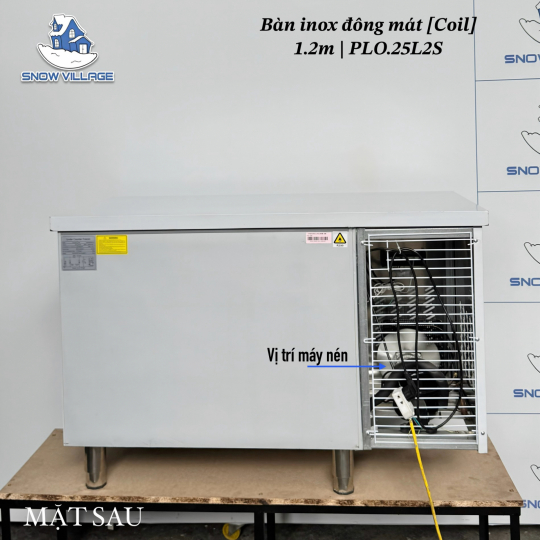 Bàn đông 1.2m 2 chế độ PLO.25L2S