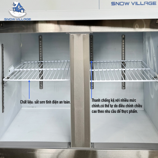 Bàn đông 1.2m 2 chế độ PLO.25L2S