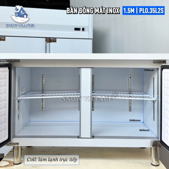 Bàn đông 1.5m 2 chế độ PLO.35L2S