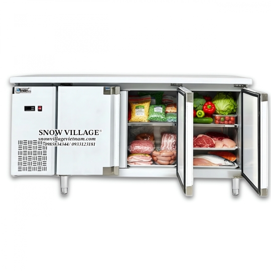 Bàn đông mát inox 1.8m cao cấp PLO.45L2D 850