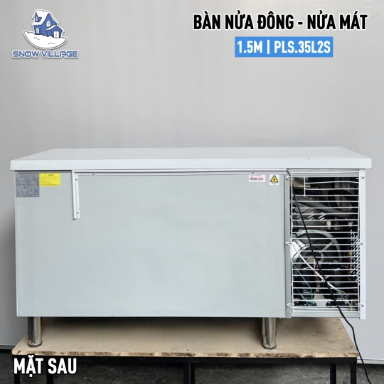 Bàn lạnh nửa đông-nửa mát 1.5m PLS-.35L2S