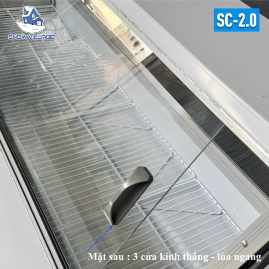 Tủ mát trưng bày thịt tươi 2m (coil) SC-2.0