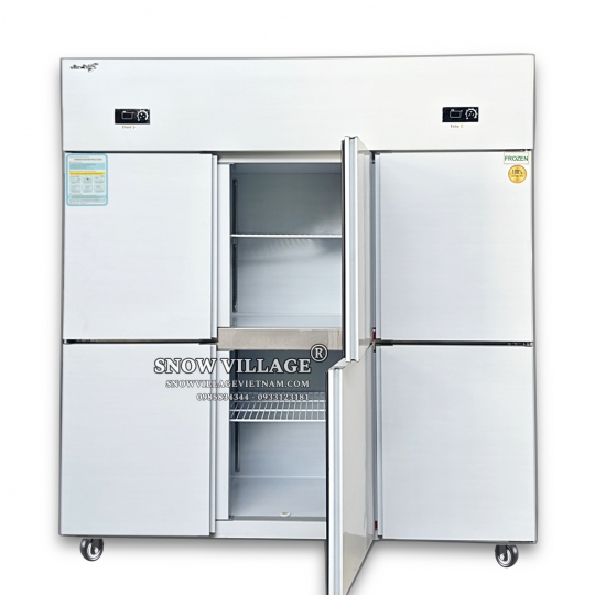 Tủ đông 6 cửa inox Coil SLLDZ4-1300L
