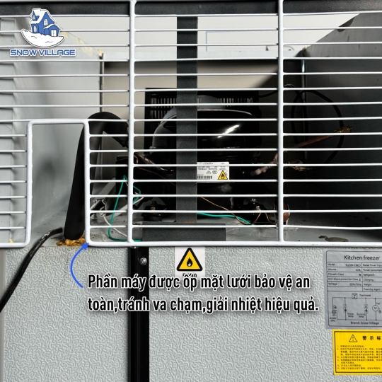 Tủ đông 2 cửa inox Coil SLLDZ4-538L