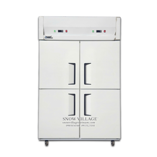 Tủ đông 4 cánh inox quạt lạnh SLLDZ4-820LD