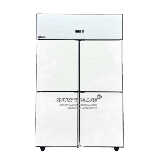 Tủ đông 4 cánh inox quạt lạnh SLLDZ4-820LD