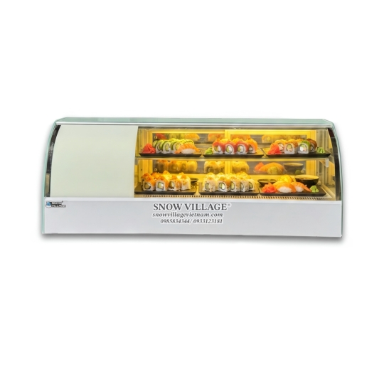 Tủ mát sushi kính cong 1.8m SS-1.8