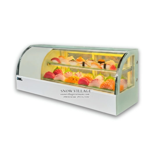 Tủ mát trưng bày sushi,bánh ngọt 1.5m SS-1.5
