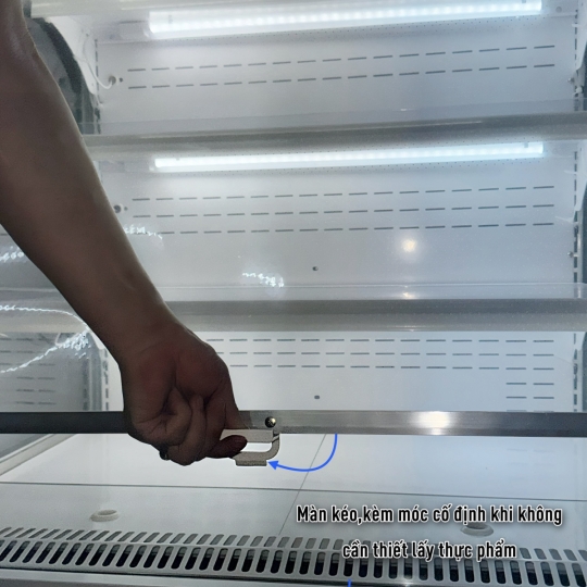 Tủ mát trưng bày siêu thị 0.9m XC-ZC-0.9