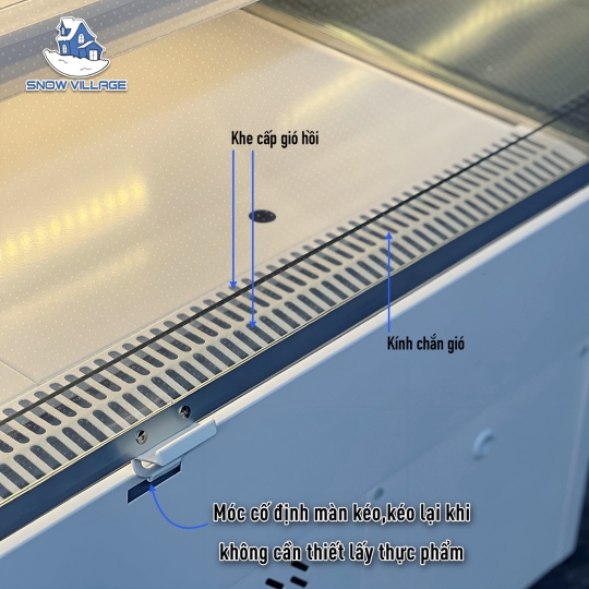 Tủ mát trưng bày siêu thị 1.5m XC-ZC-15