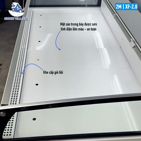 Tủ mát trưng bày thực phẩm màn kéo  XF-2.0