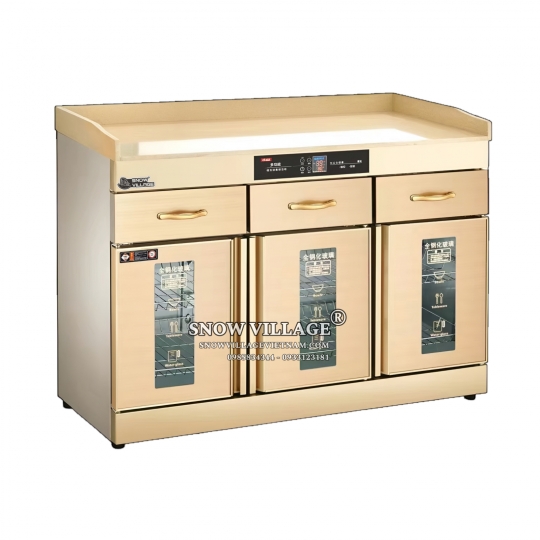 Tủ sấy chén đĩa 3 cửa kính YTP-1200