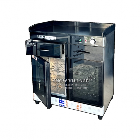 Tủ sấy chén đĩa 2 cửa kính YTP-850