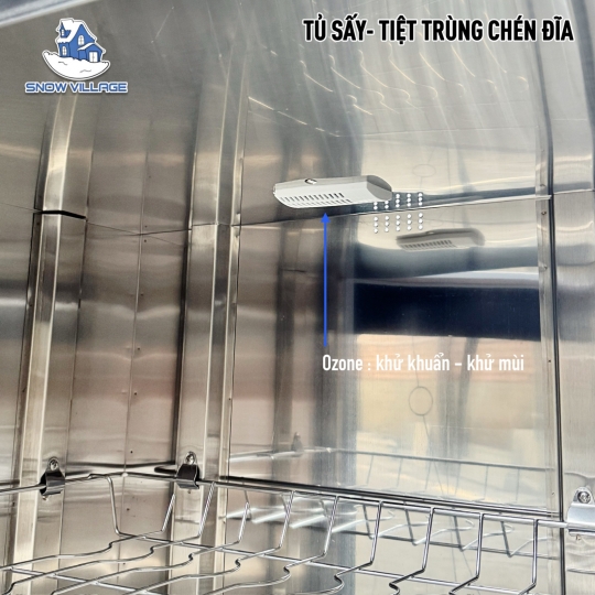 Tủ sấy-tiệt trùng chén ly 2 cửa YTP-910